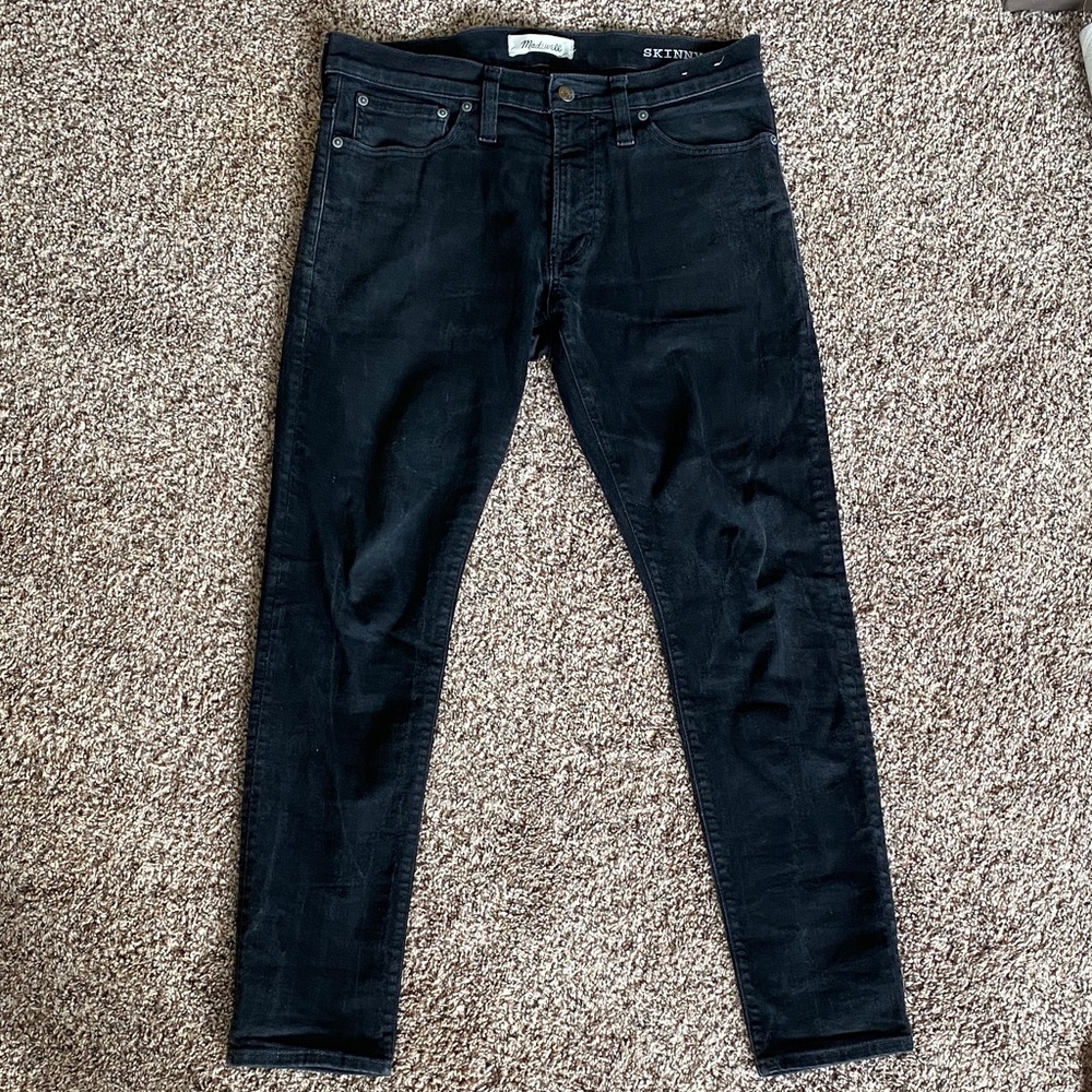 Madewell Black Skinny Jeans